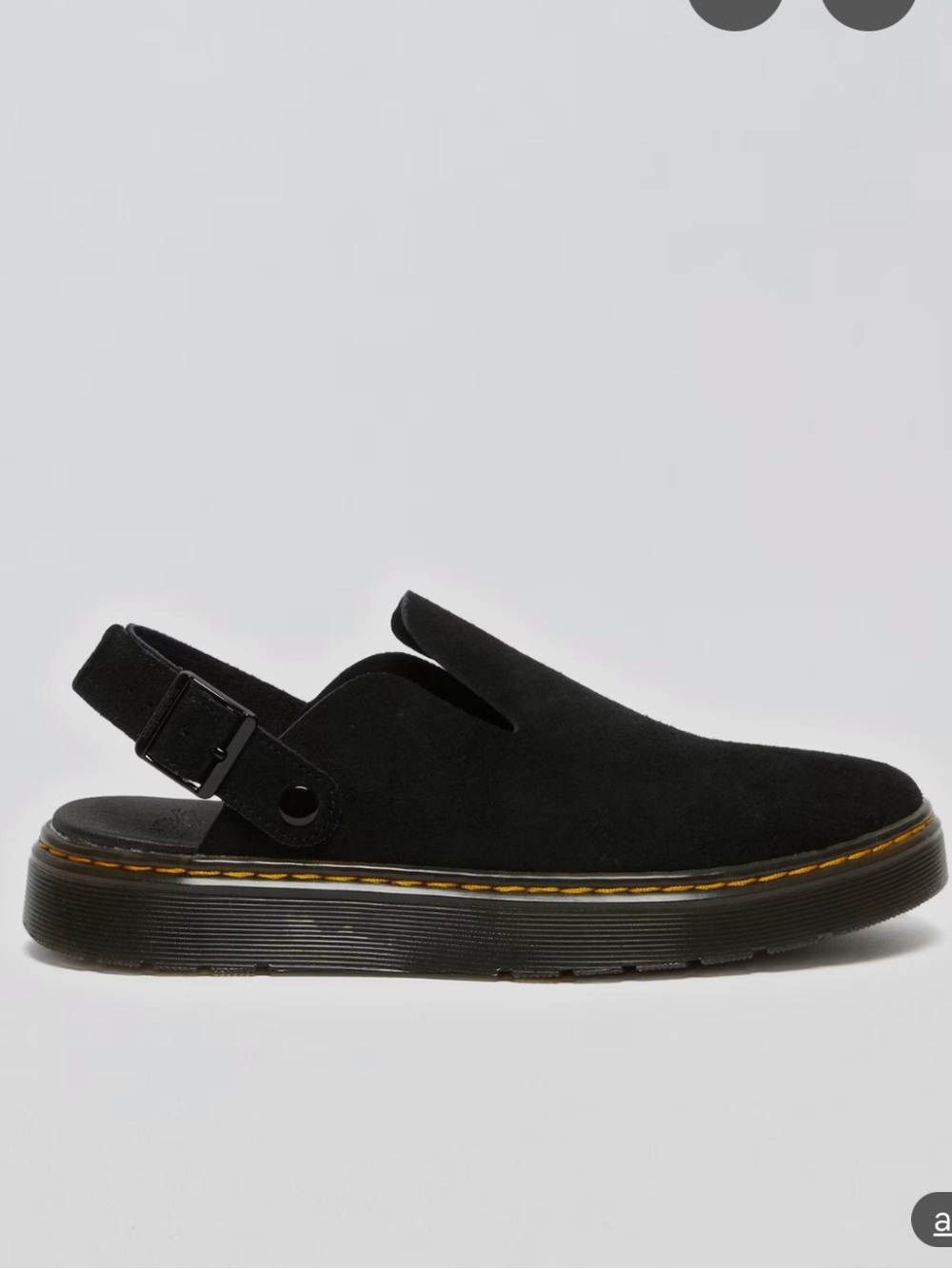 Dr. Martens Carlson suede slingback mules